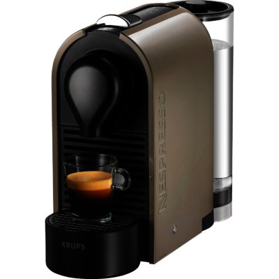 Krups XN250A40 Nespresso U Coffee Machine in Pure Grey